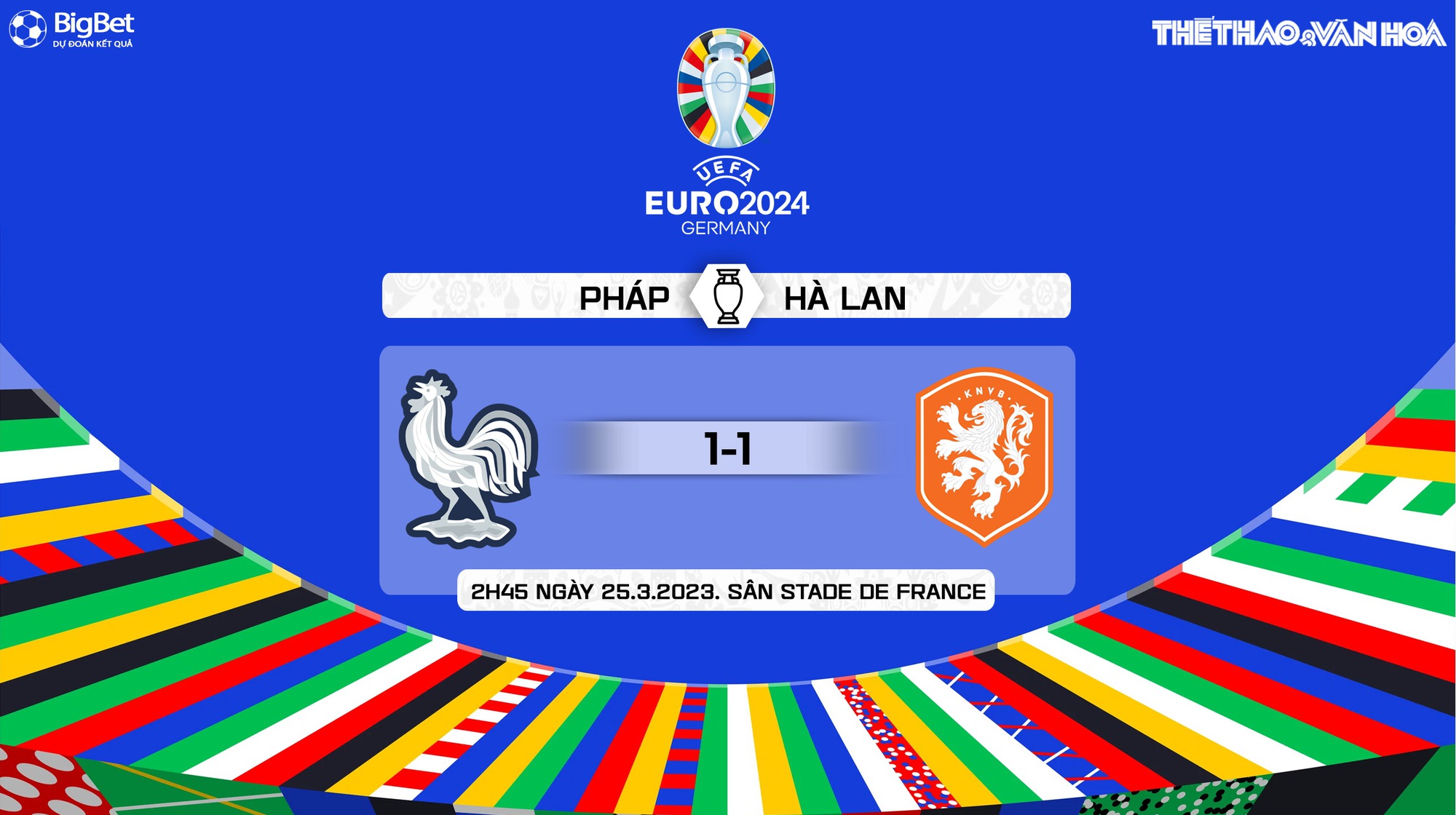 EURO 2024 Nhận định trận đấu Hà Lan vs Pháp – Cuộc đối đầu đầy duyên nợ